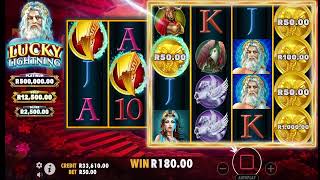 HIGH STAKE GAMEPLAY ON LUCKY LIGHTNING