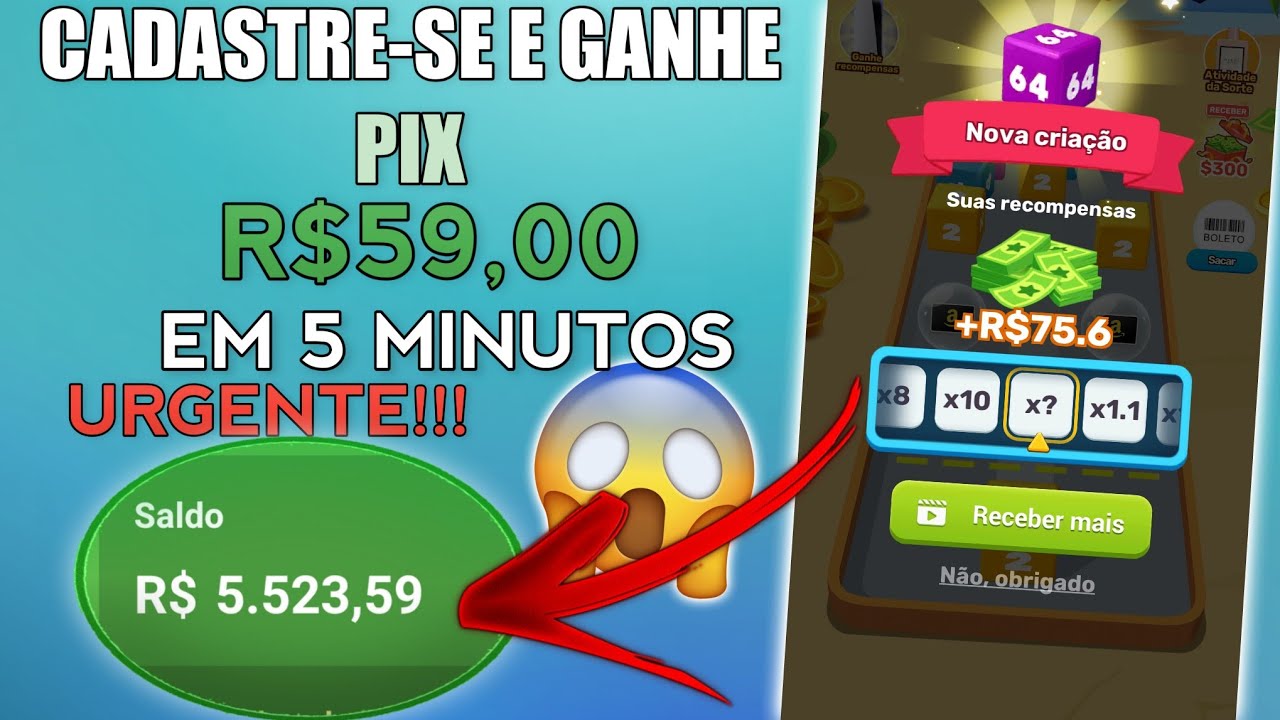 GANHE DINHEIRO NO CADASTRO VIA PIX-PAGA NA HORA✅2022(Apps pagando por cadastro 2022)
