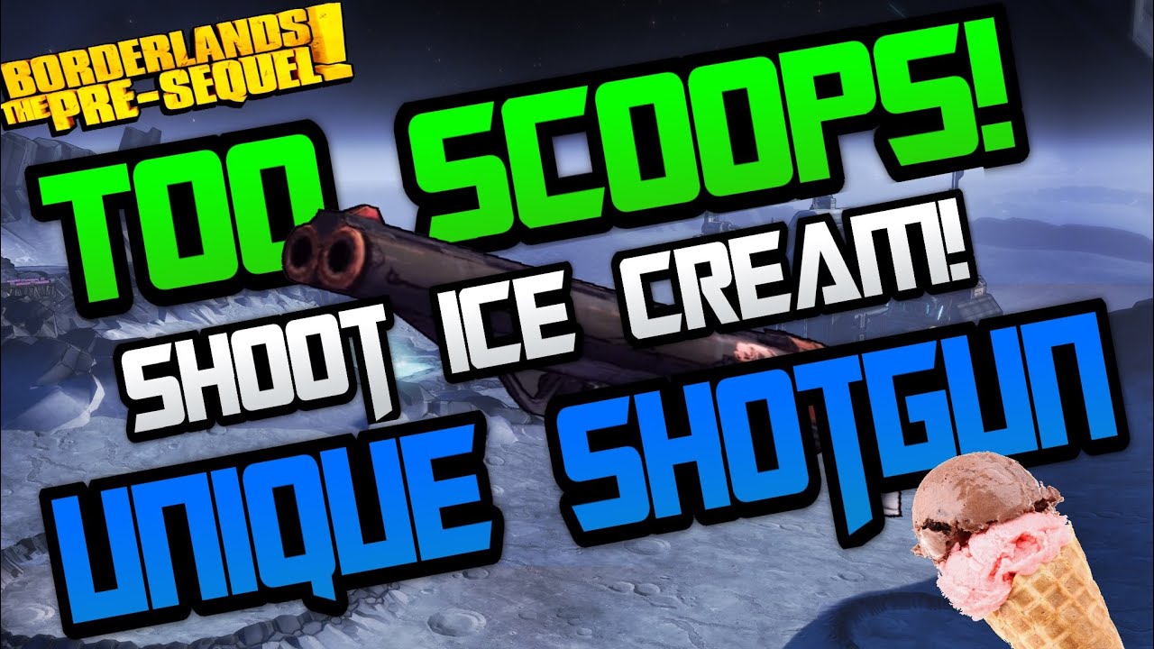 Fun Loot! Too Scoops Shotgun Shoot IceCream! YouTube