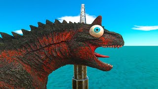 Who Can Avoid the Spike Trap AND the Epic Punch to Reach The Evolution Gate - Animal Revolt ARBS screenshot 5