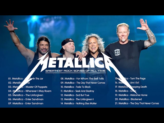 Metallica Greatest Hits Full Album 2021 | Best Songs Of Metallica Playlist HQ class=