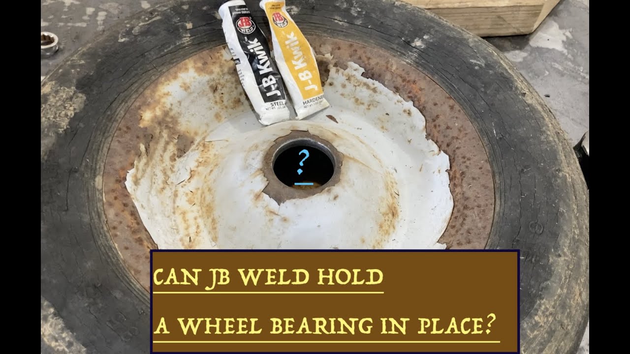 Can JB Weld fix a wheel bearing? TEST! YouTube