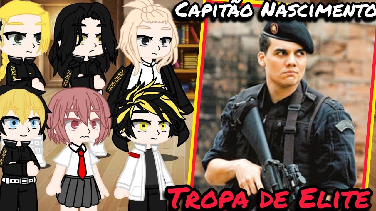 Tokyo revengers react Capitão Nascimento (Tropa de elite) TAKEMICHI FUTURE AS CAPITÃO NASCIMENTO