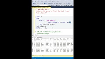 SQL Interview Question 182 || #sql #mysql #oracle #interview #shorts #reels #quiz @SekharAcademy1