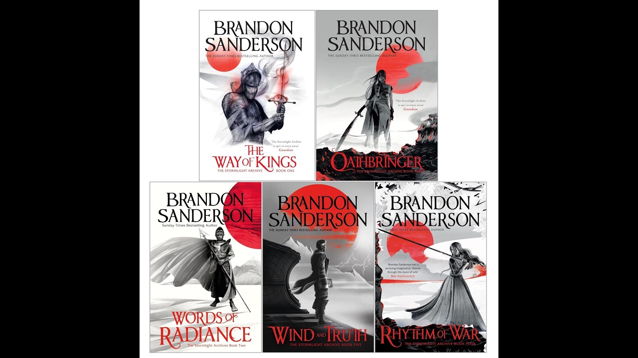 The Stormlight Archive Series 5 Books Collection Set by Brandon Sander