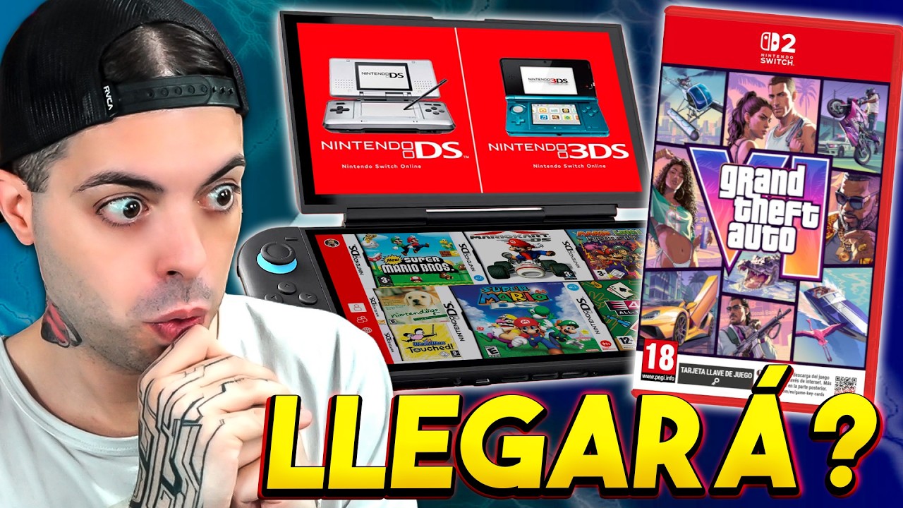 🚨 GTA 6 seguiría en DESARROLLO para SWITCH 2... y DS y 3DS cada vez más cerca! episode artwork