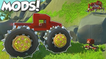 MOD SUPPORT UPDATE! - Scrap Mechanic Update Gameplay & Quicklook - Operation Pineapple Pizza