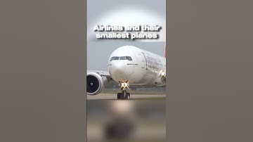 Airlines and their smallest planes | pt. 2 | #phonk #phonkbr #plane #airlines #trending #edit
