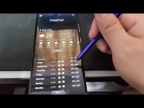 S Pen testing no.1 on the Samsung Galaxy S21 Ultra 5G