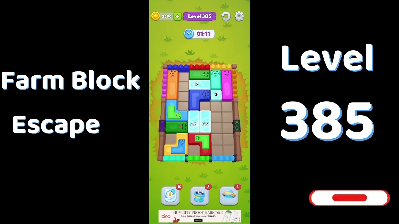 Farm Block Escape Level 385 Walkthrough 🚜 | Go Answer