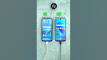 Samsung Galaxy A16 5G vs Xiaomi Redmi Note 14 Charging Test! 🪫🔋