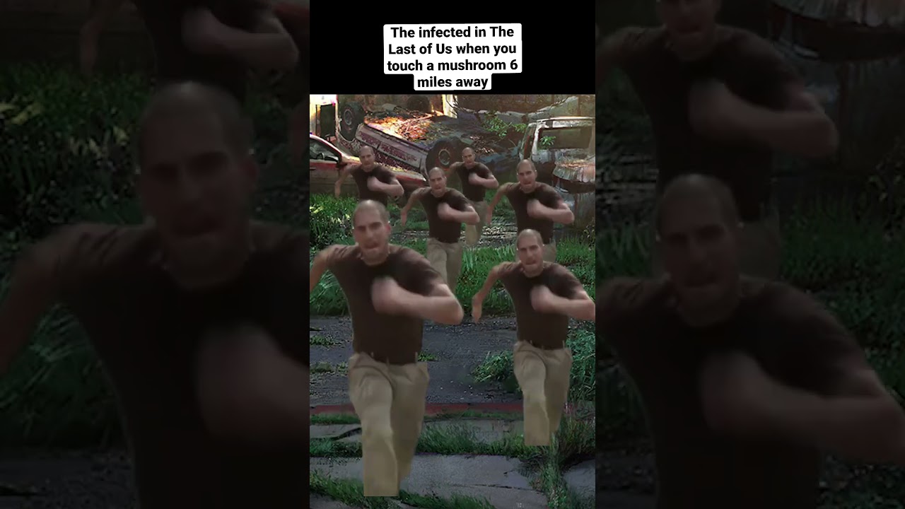 The infected in The Last of Us show are crazy! #tlou #thelastofushbo #fungus #joke #memes