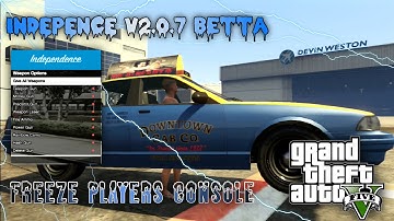 [PS3/1.26/1.27] GTA 5 Online - Best Sprx Mod Menu + DOWNLOAD (Independence v2.0.7 Betta)