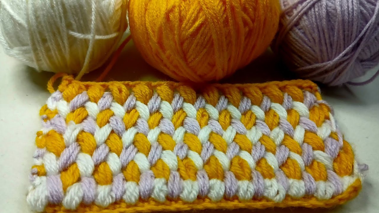 Easy ⭐ “Triple Weave Mosaic Crochet Pattern” live @ats9crochet