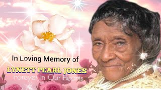 Lynett Pearl Jones Thanksgiving Service