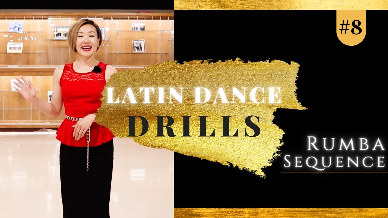 LATIN DANCE DRILLS // International Rumba Sequence // Drill that Enhances Your Latin Dance Skills