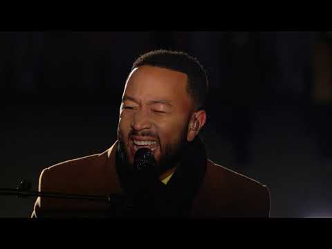 John legend performs "feeling good"| biden-harris inauguration 2021