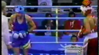 Adilson Rosa vs Oscar de la Hoya 1/2 Olimpiadas Barcelona 1992