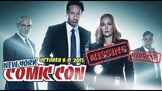 The X Files Full Panel NYCC 2015 Chris Carter, David Duchovny, Mitch Pileggi