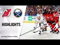 Devils @ Sabres 10/05/19 Highlights