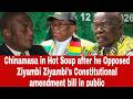 Chobvira Chinamasa in Hot Soup after Opposed Ziyambi Ziyambi's Constitutional amendment bill in publ