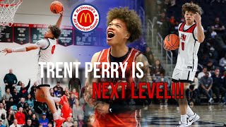 McDonald’s ALL AMERICAN Trent Perry LEADS Harvard Westlake in  INTENSE PLAYOFF WIN!
