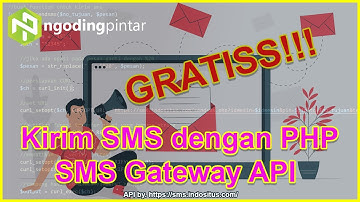 Cara membuat Aplikasi Kirim SMS dengan PHP | SMS Gateway API by. sms.indositus.com [FREE.!!!]