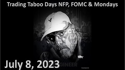 ICT Twitter Space | Trading Taboo Days NFP, FOMC & Mondays | July 8th 2023