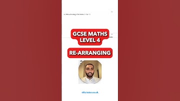 GCSE Tricky Maths Challenge Made Easy: RE-ARRANGING Made SIMPLE in Under 60 Seconds! 🚀