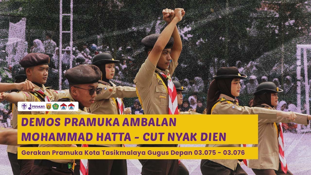 Demos Pramuka Ambalan Mohammad Hatta - Cut Nyak Dien