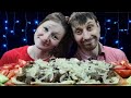 МУКБАНГ БЕШБАРМАК ДОМАШНИЙ | MUKBANG BESHBARMAK HOME. RUSSIAN FOOD | #beshbarmak #бешбармак #mukbang