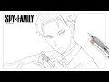 How to draw Loid Forger | part 1 | Spy × Family | Loid Forger | Twilight