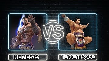 NEMESIS (Fahkumram) VS Tekken Syco (Ganryu) Online Ranking Match