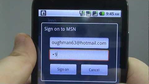 Tinydeal.com Android 2.2 Cellphone P05-GPA2 (19) Istant Messaging