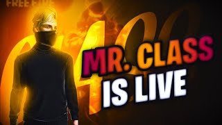 Grandmaster Live Rank Push Free Fire Hindi- Class Bhai is Live - Mr. Class Gaming Live #fflive #awm