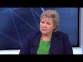 Erna Solberg, romper el techo de cristal por segunda vez en Noruega - global conversation