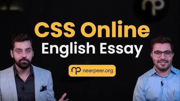 CSS English Essay with Sir Abrar Ahmed (PAS, 2017) and Sir Dawood Saleemi (PAS, 2019)