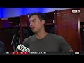 Anthony Volpe chats with media about his return to the big leagues