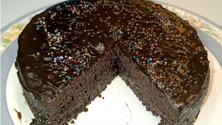 No Egg No Chocolate No Oven Chocolate Cake Recipe in Pressure Cooker | Market ke cake bhool jayenge