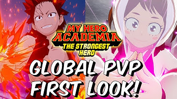 Global PVP First Look! - Kirishima, Uraraka and Deku Gameplay - My Hero Academia: The Strongest Hero