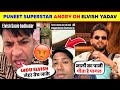 OMG!🤯 Puneet Superstar VERY ANGRY &amp; AB#USED Elvish Yadav Why?😡| Elvish Yadav TROLL Puneet Superstar