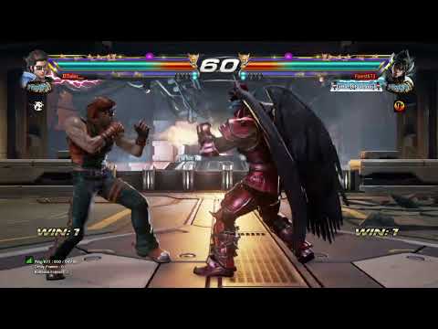 Raijin Devil Jin VS Raijin Hwoarang Laggy PS4 Version 5 Tekken 7 20230120161824
