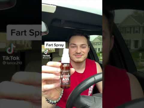 Stinky prank! Try not to laugh! Farts in the car!