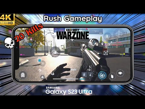 WARZONE MOBILE 20 KILLS ULTRA GRAPHIC 90 Fov 60 FPS GAMEPLAY #1 -Samsung Galaxy S23 Ultra | Android