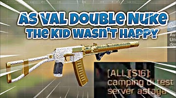 *NEW* As Val Double Nuke | Call Of Duty Mobile #codm #CODM #CallOfDuty