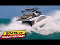 HUGE WAVES AT HAULOVER INLET! | Boats vs Haulover Inlet