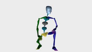Game Animation - Locomotion Human Crouch Idle (3ds Max and Maya)