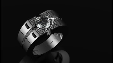 Matrix CAD Mastery: Designing Unique PAVE Rings(Part-1)