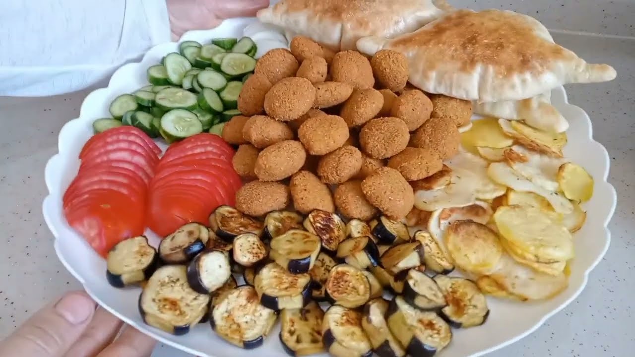 فلافل بالحمص المجروش مثل مال السوك