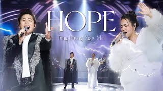 Video thumbnail of "TÙNG DƯƠNG - NGỌC MAI và màn hòa giọng ĐỈNH CAO với HOPE | Live in Giao Lộ Thời Gian"